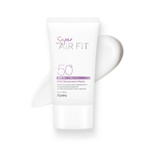 A'pieu: Super Air Fit Mild Sunscreen Matte Spf 50 Pa 50 ml