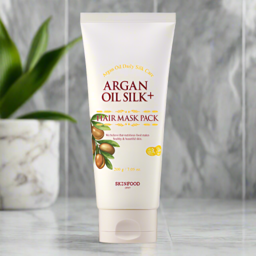 SKINFOOD: Argan Oil Silk Plus Hair Mask Pack 200 g